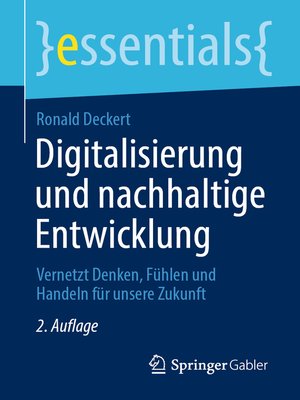 cover image of Digitalisierung und nachhaltige Entwicklung